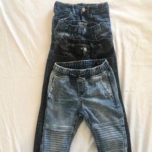 Boys Bundle 4 Pairs H&M jeans size 3-4y, 4-5y, 4T
